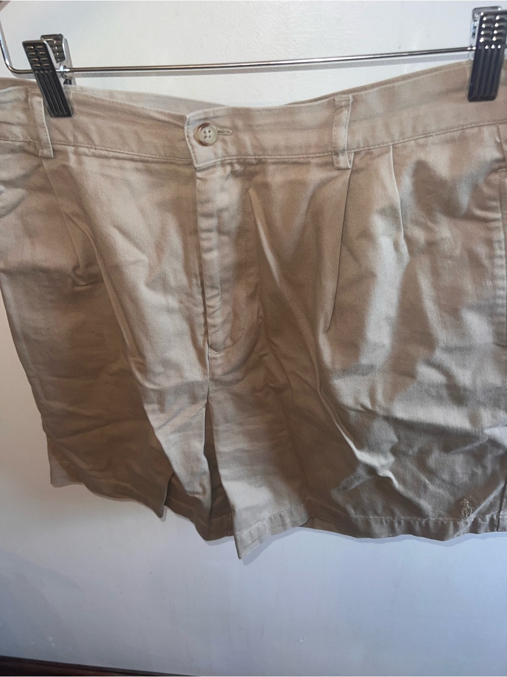 Polo by Ralph Lauren Khaki Cotton Bermuda Shorts